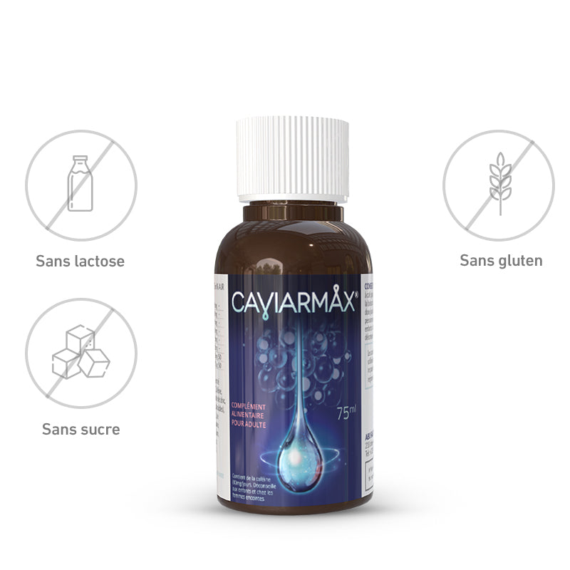 Caviar Max - Énergie, Vitalité & Tonus Sexuel - Complexe Concentré - 75ml